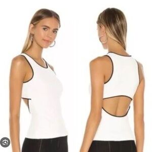Rag & Bone Nora Cutout Knit Top